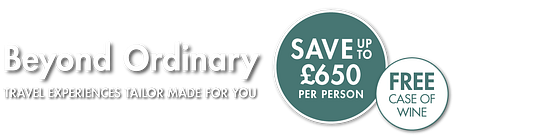 Save up to 650GBP with travel tailor made to you